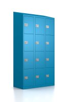 Einfarbige Spinde & Schließfächer