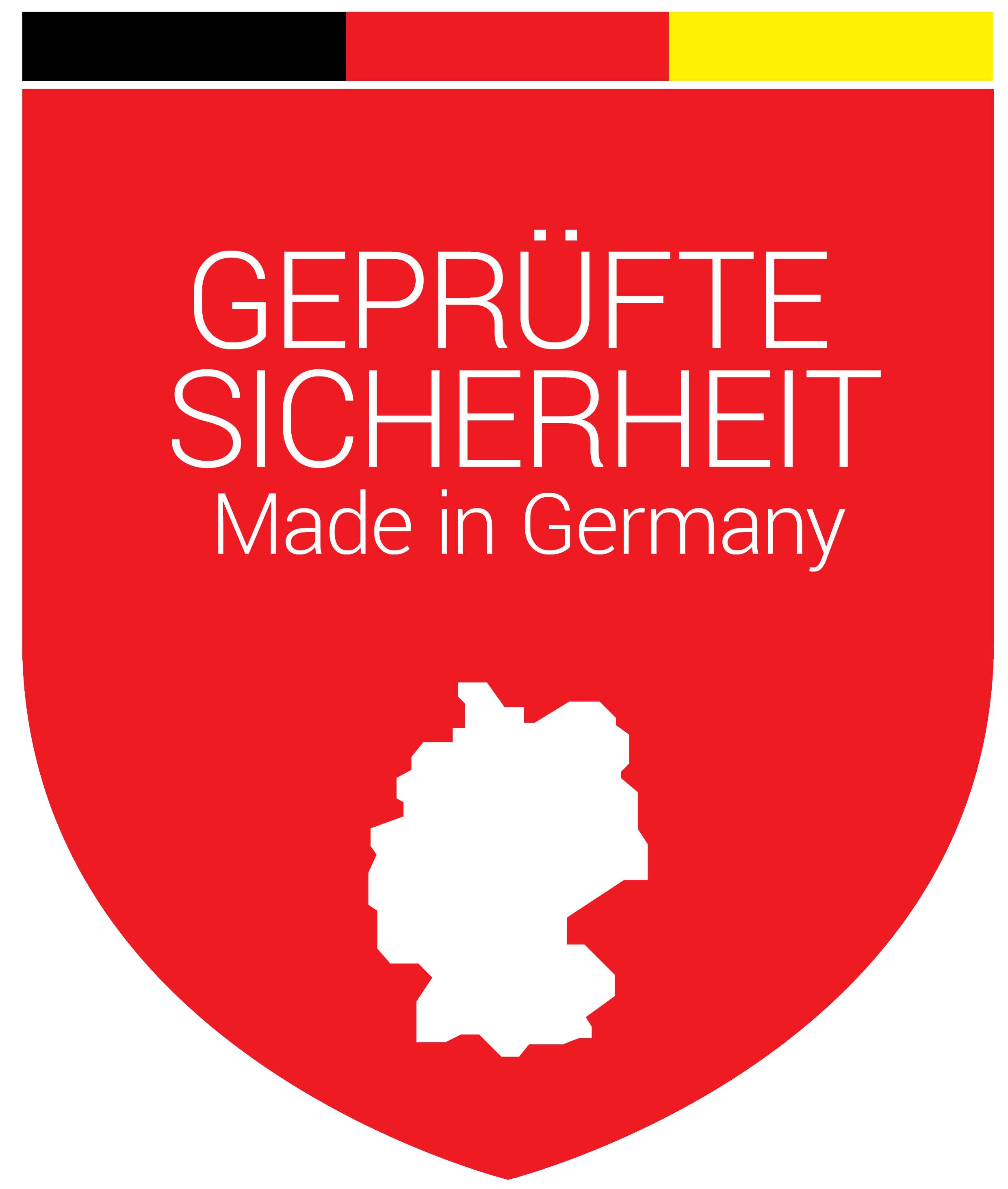 Geprüfte Sicherheit Made in Germany