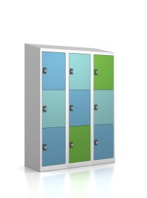 Premium Schließfachschrank - 9 Fächer - Serie...