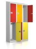 High End Garderobenschrank - 6 Fächer - Frischekick - elektronisches Schloss