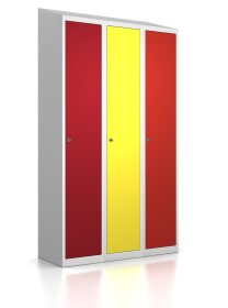 Premium Spindschrank - 3 Fächer - Frischekick - Schlüssel