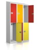 High End Garderobenschrank - 6 Fächer - Frischekick - elektronisches Schloss