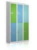 High End Garderobenschrank - 6 Fächer - Morgentau - elektronisches Schloss