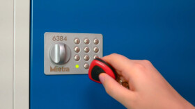 Hauptschlüssel für elektronisches Tastenschloss