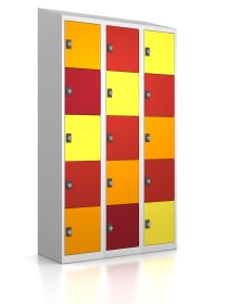 Schließfachschrank - 15 Fächer - Frischekick