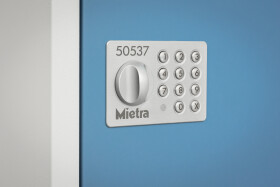 Spindschrank - 2 Fächer - Sonderbreite - Serie MINI Design 259 Morgentau easyPIN V3