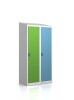 Spindschrank - 2 Fächer - Serie MINI Design 259 Morgentau Drehriegel