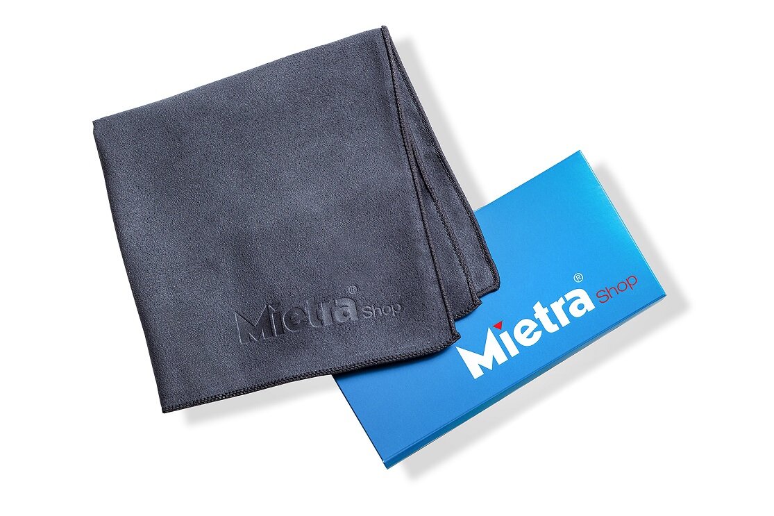 Paño Microfibra Mega Clean 40x40 Cm - Sin Bordes Para Pulir Y Sellar Pintura (Randlos)