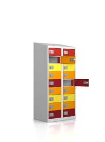 Ladeschrank - 18 Ladefächer - Frischekick - elektronisches Schloss