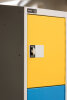 Gebrauchter Schließfachschrank mit 6 Fächern / Design 0017