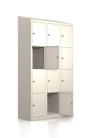 Premium Schließfachschrank - 12 Fächer - RAL...