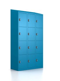 Premium Schließfachschrank - 12 Fächer - RAL...