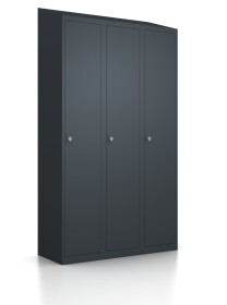 Premium Spindschrank - 3 Fächer - RAL 7016...