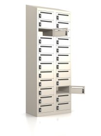 Premium Wertfachschrank mit Posteinwurf - 24 Fächer...