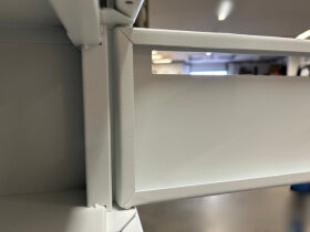 Wertfachschrank mit Posteinwurf - 24 Fächer - Cremeweiß