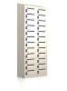 Premium Wertfachschrank mit Posteinwurf - 24 Fächer - RAL 9001 Cremeweiß