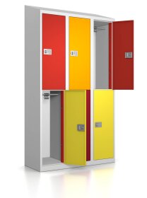 Ladeschrank mit elektronischem Schloss V3 - 6 Ladefächer