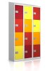 Gebrauchter Schließfachschrank mit 12 Fächern / Design 0001