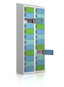 Gebrauchter Wertfachschrank mit Ladefunktion - 24...