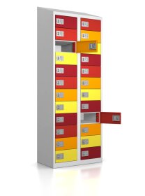 Gebrauchter Wertfachschrank mit Ladefunktion - 24...