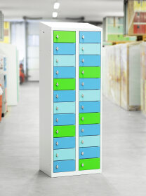 Ladeschrank - 24 Ladefächer - Morgentau