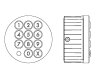 Elektronisches Tastenschloss easyPIN V3 RetroFit