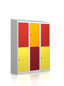 Garderobenschrank - 6 Fächer - Design Frischekick