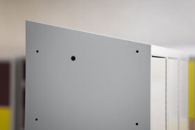 Spindschrank - 3 Fächer - Anthrazitgrau