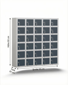 Handygarage mit 30 Fächern