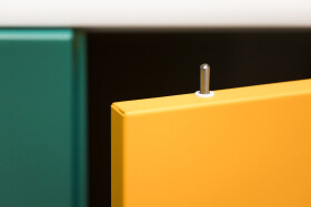 Brandschutzgarderobe mit 10 Kleiderhaken