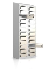 Wertfachschrank - 24 Fächer mit Posteinwurf