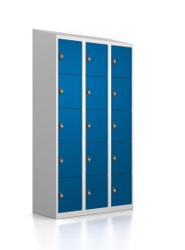 Schließfachschrank - 15 Fächer