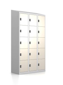 Schließfachschrank - 15 Fächer