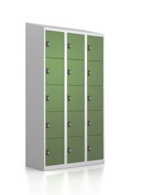 Schließfachschrank - 15 Fächer