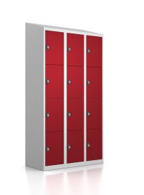 Schließfachschrank - 12 Fächer