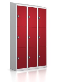 Schließfachschrank - 9 Fächer