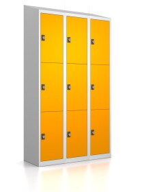 Schließfachschrank - 9 Fächer