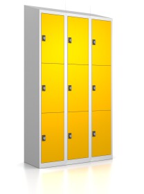 Schließfachschrank - 9 Fächer
