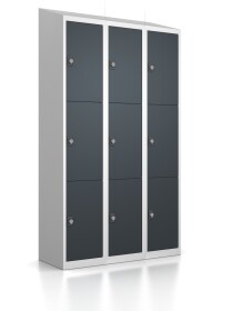 Schließfachschrank - 9 Fächer