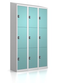 Schließfachschrank - 9 Fächer