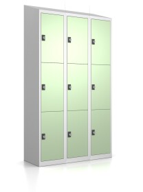 Schließfachschrank - 9 Fächer