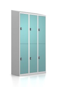 Garderobenschrank - 6 Fächer