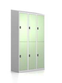 Garderobenschrank - 6 Fächer