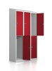 Garderobenschrank - 6 Fächer