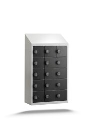 Handygarage 15 geschlossen mit elektronischem Tastenschloss