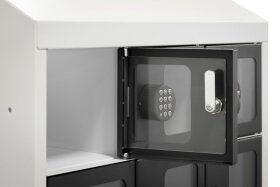 Handygarage 15 mit Sichtfenster und elektronischem...