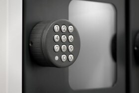 Handygarage 15 mit Sichtfenster und elektronischem Tastenschloss