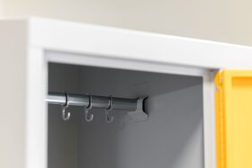 Garderobenschrank - 6 Fächer - elektronisches Tastenschloss - Design 539