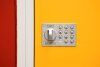 Garderobenschrank - 6 Fächer - elektronisches Tastenschloss - Design 539