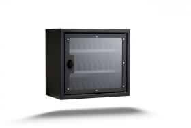 Handybox - 1 Fach mit Sichtfenster für 30 Geräte - elektronisches Tastenschloss